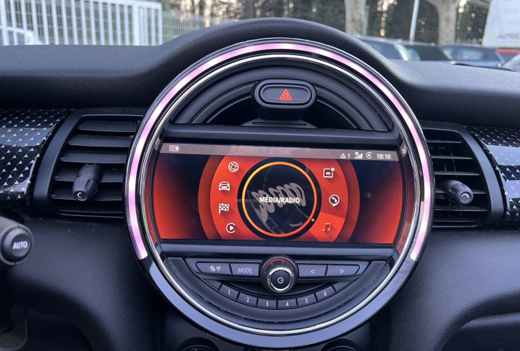 Mini MINI Cabriolet Cooper S Sidewalk 178 BVA7 LCI / Sièges Chauffants / Caméra / Carplay / Keyless