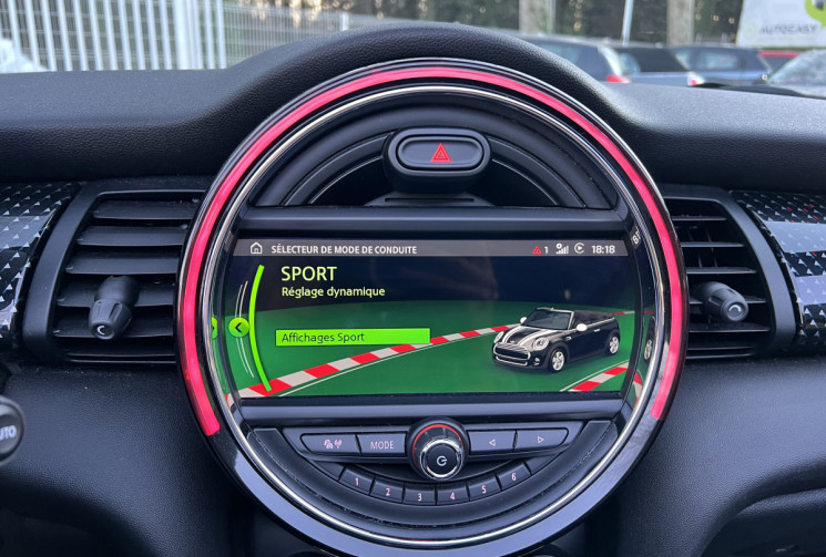 Mini MINI Cabriolet Cooper S Sidewalk 178 BVA7 LCI / Sièges Chauffants / Caméra / Carplay / Keyless