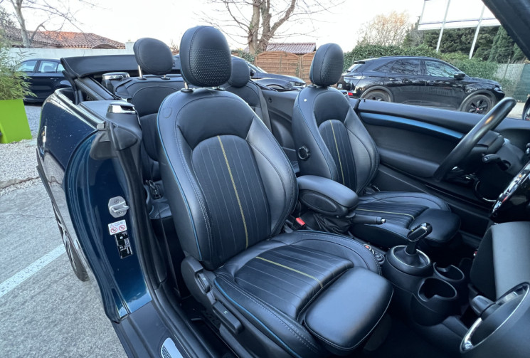 Mini MINI Cabriolet Cooper S Sidewalk 178 BVA7 LCI / Sièges Chauffants / Caméra / Carplay / Keyless