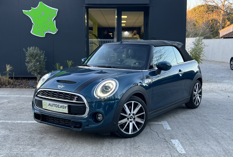 Mini MINI Cabriolet Cooper S Sidewalk 178 BVA7 LCI / Sièges Chauffants / Caméra / Carplay / Keyless