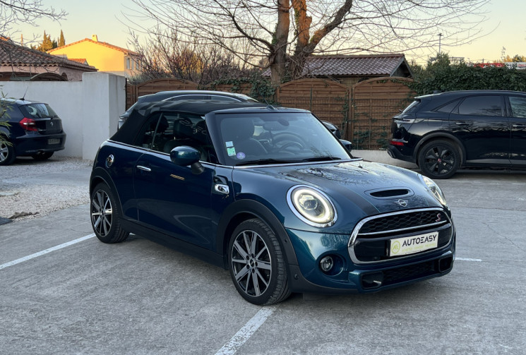 Mini MINI Cabriolet Cooper S Sidewalk 178 BVA7 LCI / Sièges Chauffants / Caméra / Carplay / Keyless