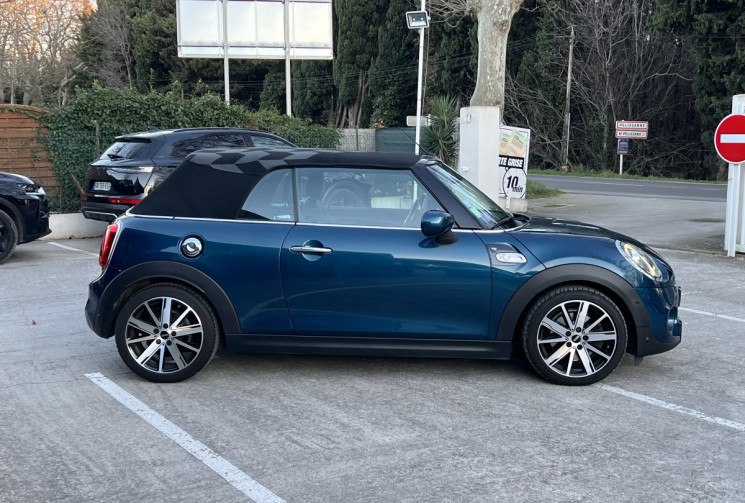 Mini MINI Cabriolet Cooper S Sidewalk 178 BVA7 LCI / Sièges Chauffants / Caméra / Carplay / Keyless