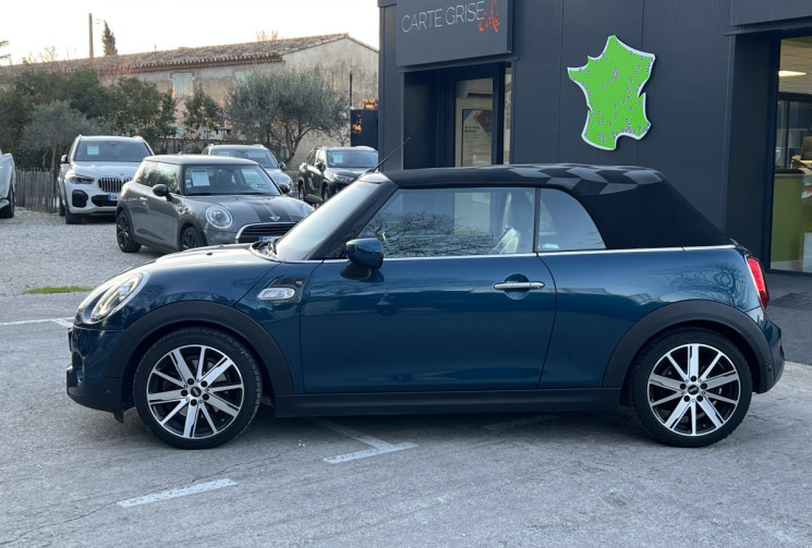 Mini MINI Cabriolet Cooper S Sidewalk 178 BVA7 LCI / Sièges Chauffants / Caméra / Carplay / Keyless