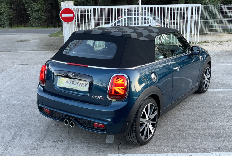 Mini MINI Cabriolet Cooper S Sidewalk 178 BVA7 LCI / Sièges Chauffants / Caméra / Carplay / Keyless