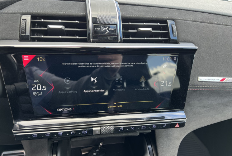 DS DS 7 Crossback 2.0 Blue HDi 180 EAT 8 Performance line - Toit ouvrant 