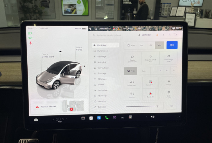 Tesla Model Y (26658€ HT / 31990€ ttc) PROPULSION SR+ 275 CH TVA RÉCUPÉRABLE / PRIX TTC
