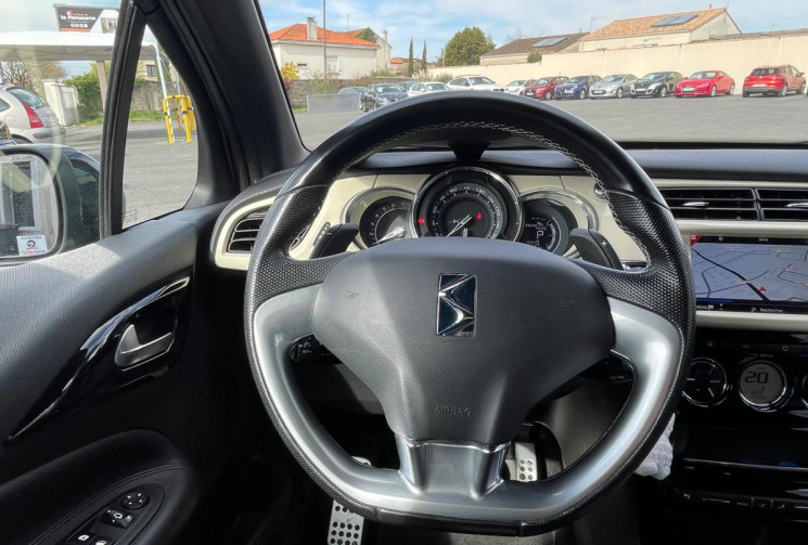 DS DS 3 1.2 THP 110 CV CAFE RACER - BOITE AUTOMATIQUE - TRES BIEN ENTRETENU - GARANTIE 12 MOIS