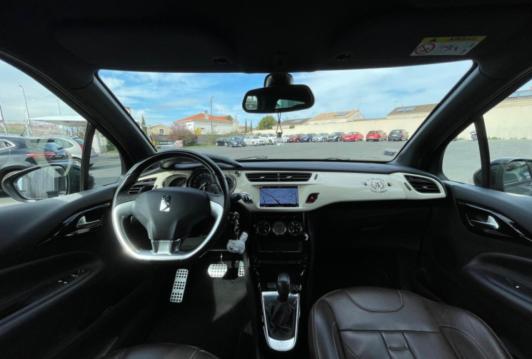DS DS 3 1.2 THP 110 CV CAFE RACER - BOITE AUTOMATIQUE - TRES BIEN ENTRETENU - GARANTIE 12 MOIS