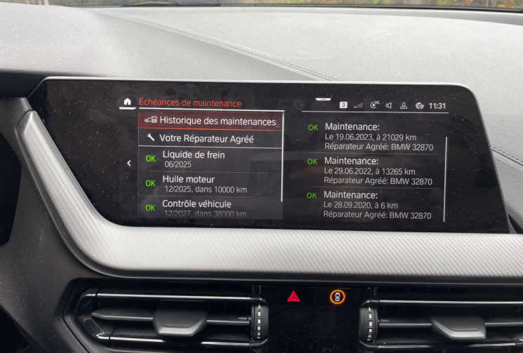 BMW Série 1 118i 136cv M sport / Garantie Constructeur / Suivi BMW 