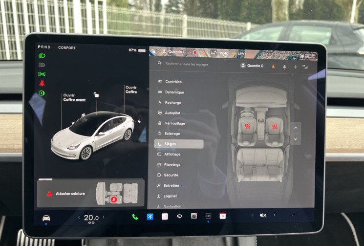 Tesla Model 3 Standard Range Plus SR+ RWD / 1ère Main / Jantes 19