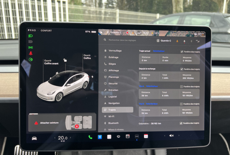 Tesla Model 3 Standard Range Plus SR+ RWD / 1ère Main / Jantes 19