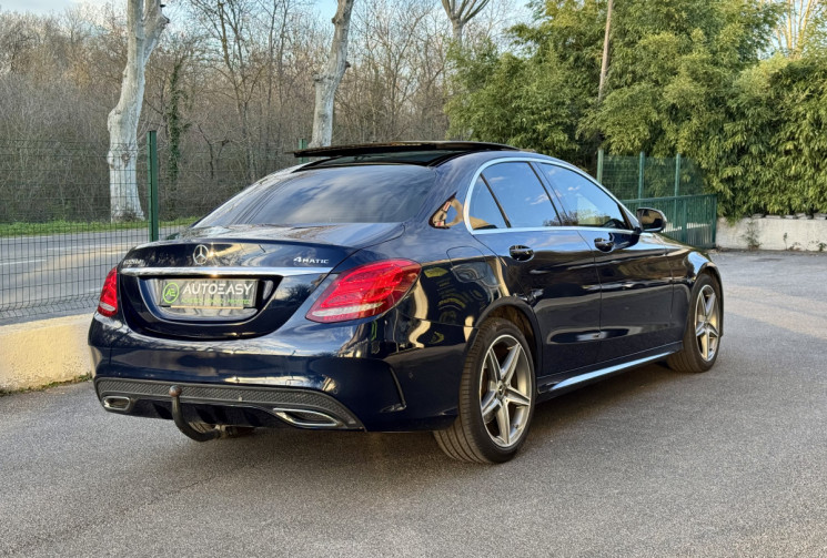 Mercedes CLASSE C 220 CDI 170 AMG SPORTLINE 4MATIC 9G-TRONIC * FULL ENTRETIEN * ATTELAGE * GARANTIE