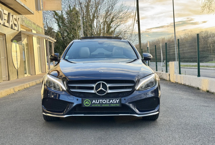 Mercedes CLASSE C 220 CDI 170 AMG SPORTLINE 4MATIC 9G-TRONIC * FULL ENTRETIEN * ATTELAGE * GARANTIE