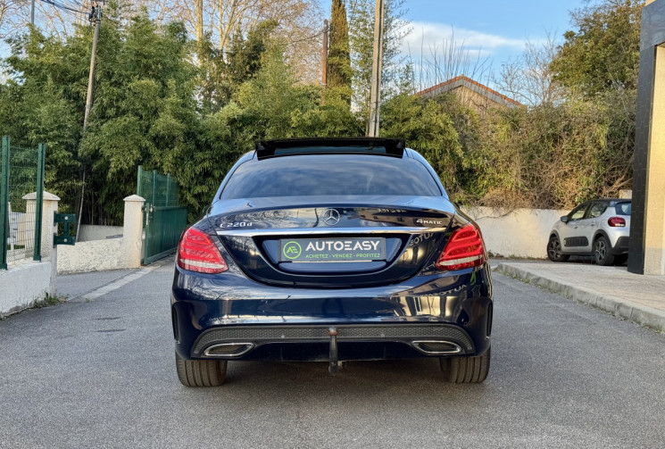 Mercedes CLASSE C 220 CDI 170 AMG SPORTLINE 4MATIC 9G-TRONIC * FULL ENTRETIEN * ATTELAGE * GARANTIE