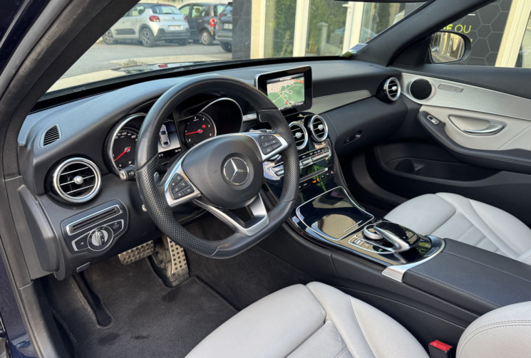 Mercedes CLASSE C 220 CDI 170 AMG SPORTLINE 4MATIC 9G-TRONIC * FULL ENTRETIEN * ATTELAGE * GARANTIE