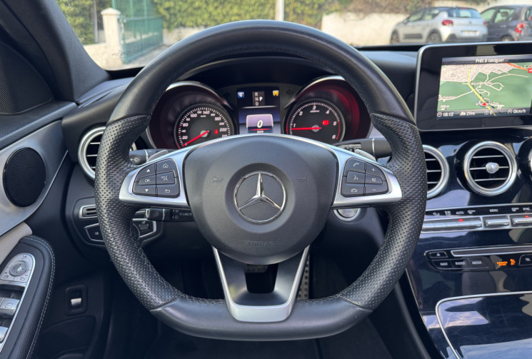 Mercedes CLASSE C 220 CDI 170 AMG SPORTLINE 4MATIC 9G-TRONIC * FULL ENTRETIEN * ATTELAGE * GARANTIE