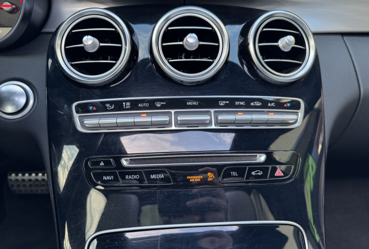 Mercedes CLASSE C 220 CDI 170 AMG SPORTLINE 4MATIC 9G-TRONIC * FULL ENTRETIEN * ATTELAGE * GARANTIE