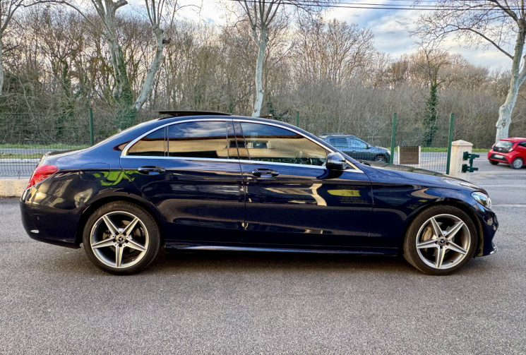 Mercedes CLASSE C 220 CDI 170 AMG SPORTLINE 4MATIC 9G-TRONIC * FULL ENTRETIEN * ATTELAGE * GARANTIE