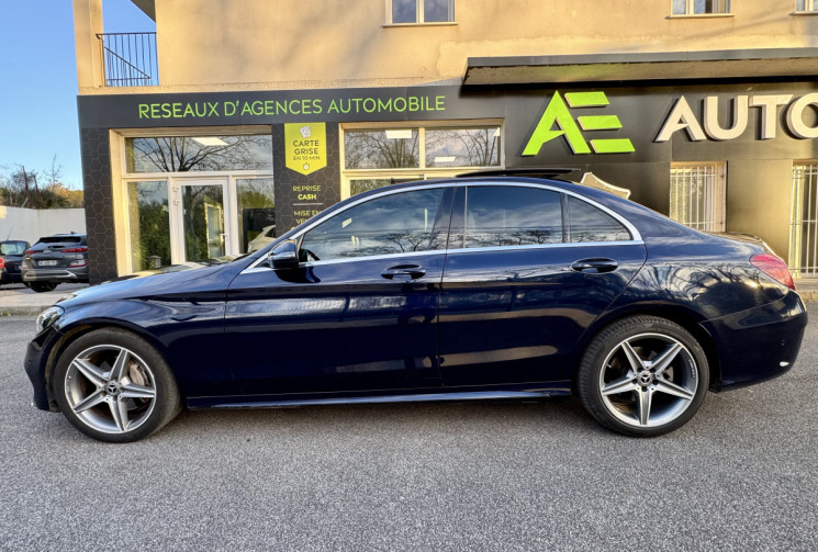 Mercedes CLASSE C 220 CDI 170 AMG SPORTLINE 4MATIC 9G-TRONIC * FULL ENTRETIEN * ATTELAGE * GARANTIE