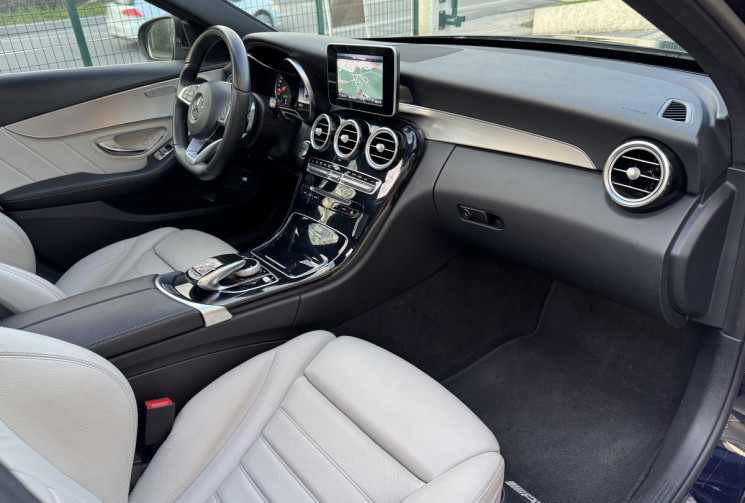 Mercedes CLASSE C 220 CDI 170 AMG SPORTLINE 4MATIC 9G-TRONIC * FULL ENTRETIEN * ATTELAGE * GARANTIE