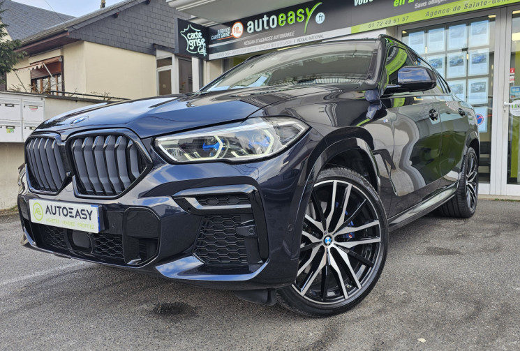 BMW X6 xDrive 30dA 286 ch M Sport PHARE LAZER CARBON SCHWARTZ 4 PNEUS NEUFS