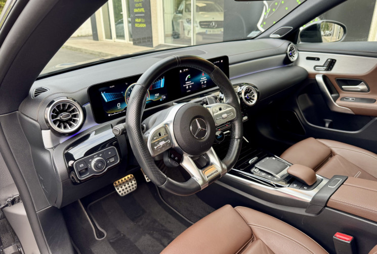 Mercedes CLA 35 AMG 306 ch 4Matic 7G-DCT  Pack Aero Full / Premium Plus / Camera 360° / Burmester 