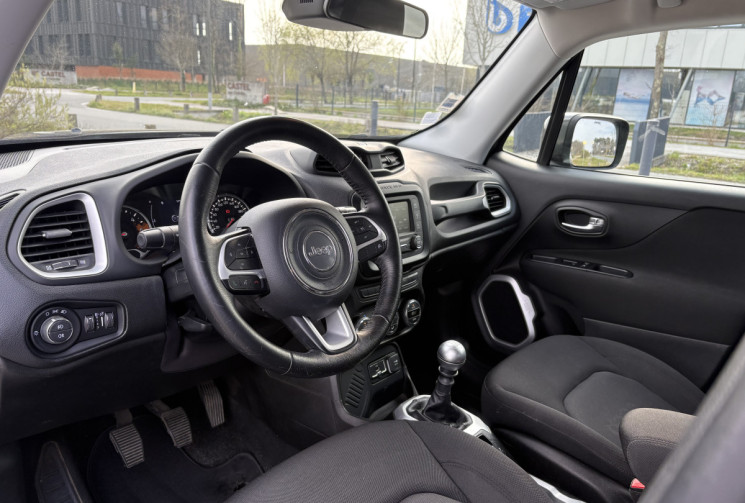 Jeep RENEGADE LONGITUDE 120 cv 1.6 CRD * Distribution Faite 03/2025 & Entretien complet * Radar