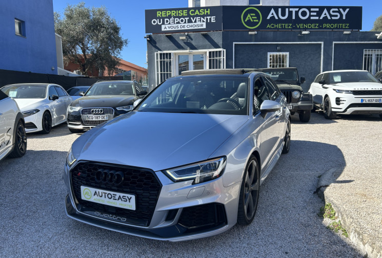 Audi RS3 SPORTBACK II SPORTBACK 2.5 TFSI 400 Ch QUATTRO S TRONIC * B.O * TOIT OUVRANT * SIEGES RS