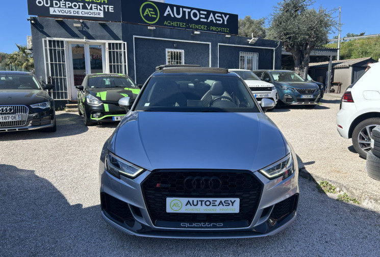 Audi RS3 SPORTBACK II SPORTBACK 2.5 TFSI 400 Ch QUATTRO S TRONIC * B.O * TOIT OUVRANT * SIEGES RS