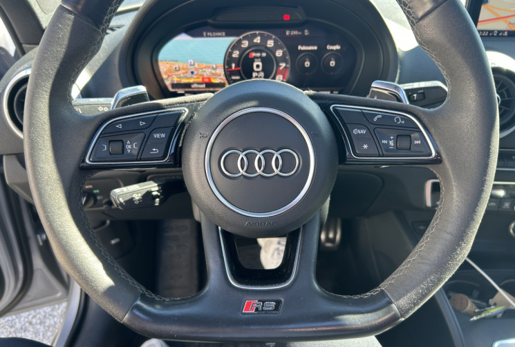 Audi RS3 SPORTBACK II SPORTBACK 2.5 TFSI 400 Ch QUATTRO S TRONIC * B.O * TOIT OUVRANT * SIEGES RS