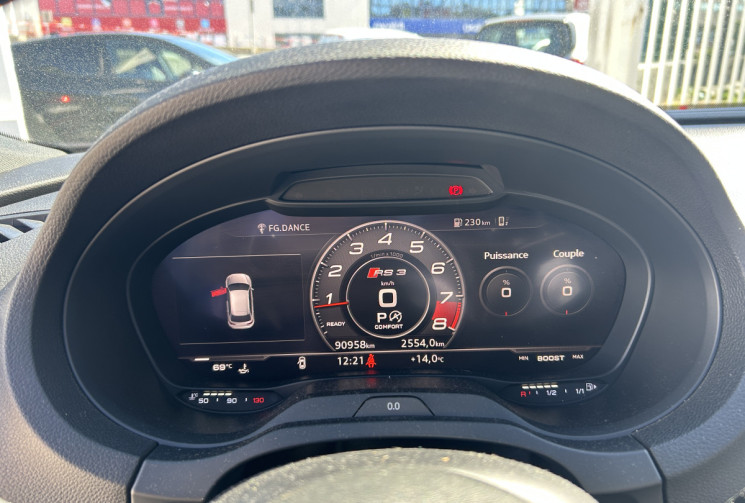 Audi RS3 SPORTBACK II SPORTBACK 2.5 TFSI 400 Ch QUATTRO S TRONIC * B.O * TOIT OUVRANT * SIEGES RS