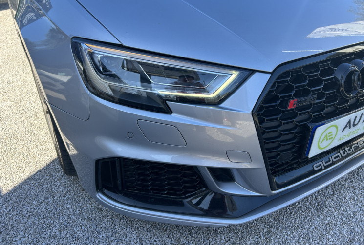 Audi RS3 SPORTBACK II SPORTBACK 2.5 TFSI 400 Ch QUATTRO S TRONIC * B.O * TOIT OUVRANT * SIEGES RS