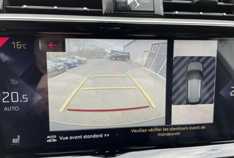 DS DS 7 Crossback 225 cv OPERA EAT8/Vision nocturne/Attelage/Suivi DS complet