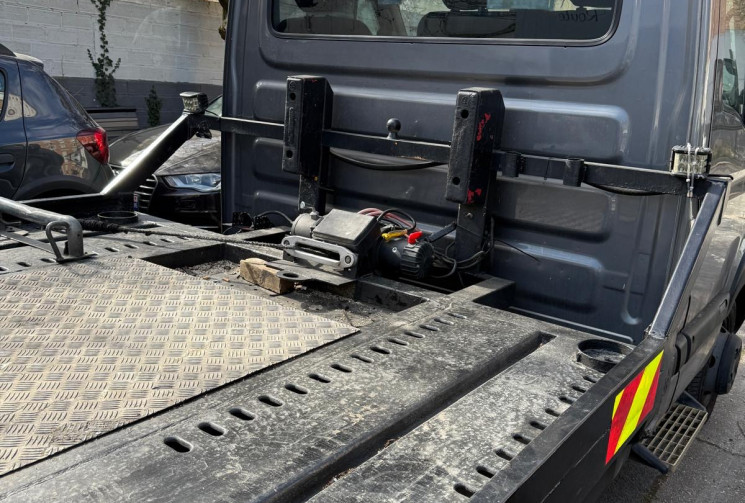 Renault Master TRUCKS MASCOTT 2.8 110 PLATEAU COULISSANT BASCULANT TREUIL 6T  