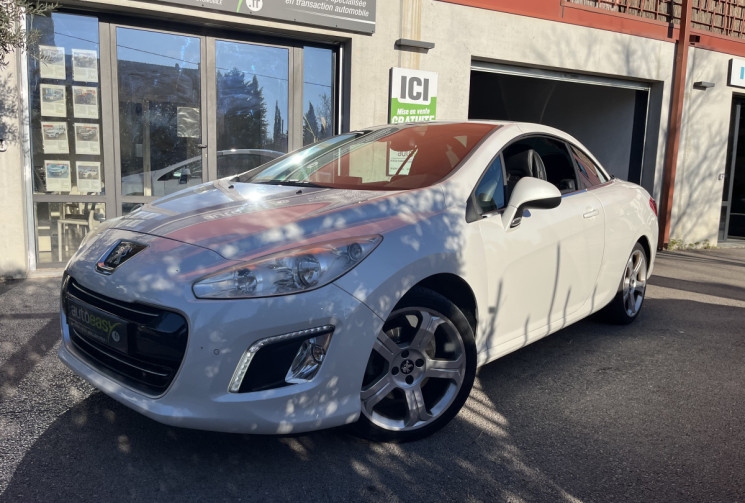 Peugeot 308 CC HDI 163cv Sport / Coupé cabriolet / Cuir / Blanc nacré