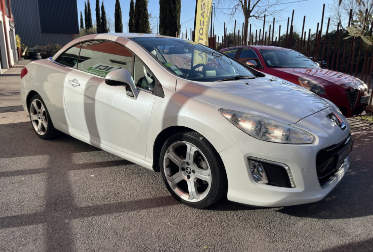 Peugeot 308 CC HDI 163cv Sport / Coupé cabriolet / Cuir / Blanc nacré
