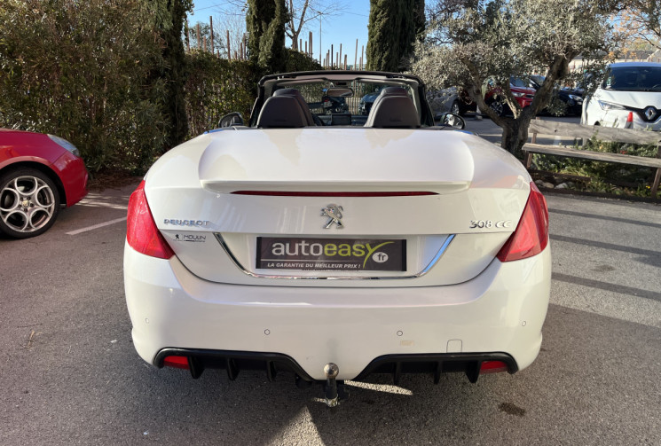 Peugeot 308 CC HDI 163cv Sport / Coupé cabriolet / Cuir / Blanc nacré