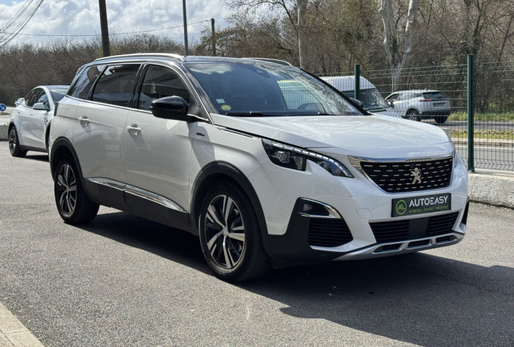Peugeot 5008 GT line BlueHDi 130 ch EAT8  / 7 places / Cam 360° / Sièges élec Chauffant / Focal