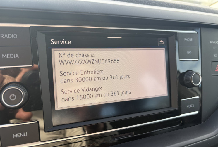 Volkswagen Polo 1.0 TSI 95ch Phase 2 * Carplay * Virtual Cockpit * Radars * Très bon état