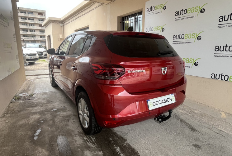 Dacia Sandero III ECO-G 1.0 CONFORT BVM6 100 ch / 1ERE MAIN / 17790 km / ATTELAGE