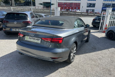 Audi A3 Cabriolet III (2) 2.0 TDI 184 Ch QUATTRO DESIGN LUXE STRONIC 6 * ENTRETIEN AUDI * COCKPIT 
