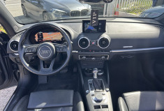 Audi A3 Cabriolet III (2) 2.0 TDI 184 Ch QUATTRO DESIGN LUXE STRONIC 6 * ENTRETIEN AUDI * COCKPIT 