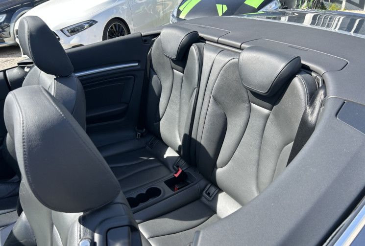 Audi A3 Cabriolet III (2) 2.0 TDI 184 Ch QUATTRO DESIGN LUXE STRONIC 6 * ENTRETIEN AUDI * COCKPIT 