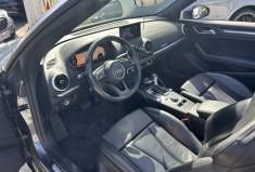 Audi A3 Cabriolet III (2) 2.0 TDI 184 Ch QUATTRO DESIGN LUXE STRONIC 6 * ENTRETIEN AUDI * COCKPIT 