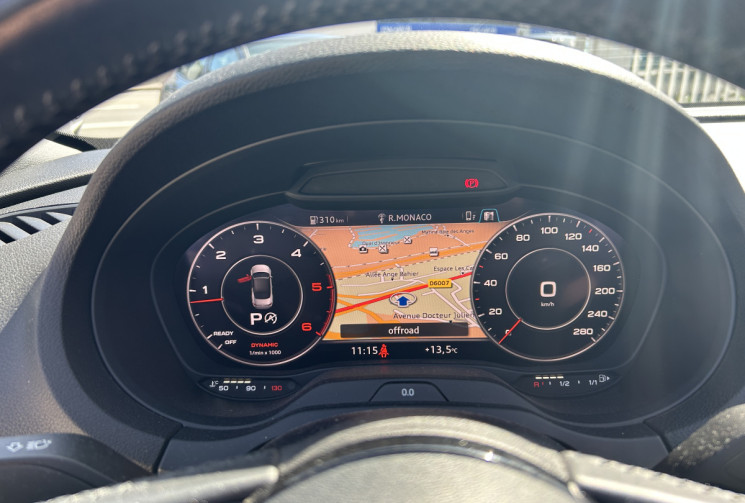Audi A3 Cabriolet III (2) 2.0 TDI 184 Ch QUATTRO DESIGN LUXE STRONIC 6 * ENTRETIEN AUDI * COCKPIT 