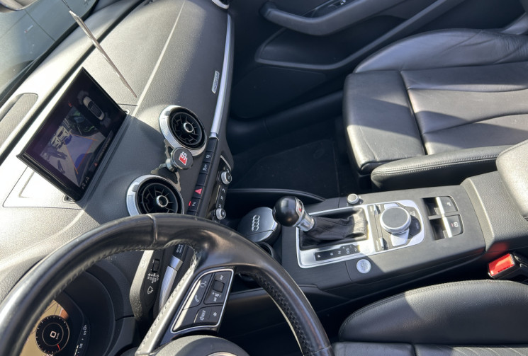 Audi A3 Cabriolet III (2) 2.0 TDI 184 Ch QUATTRO DESIGN LUXE STRONIC 6 * ENTRETIEN AUDI * COCKPIT 