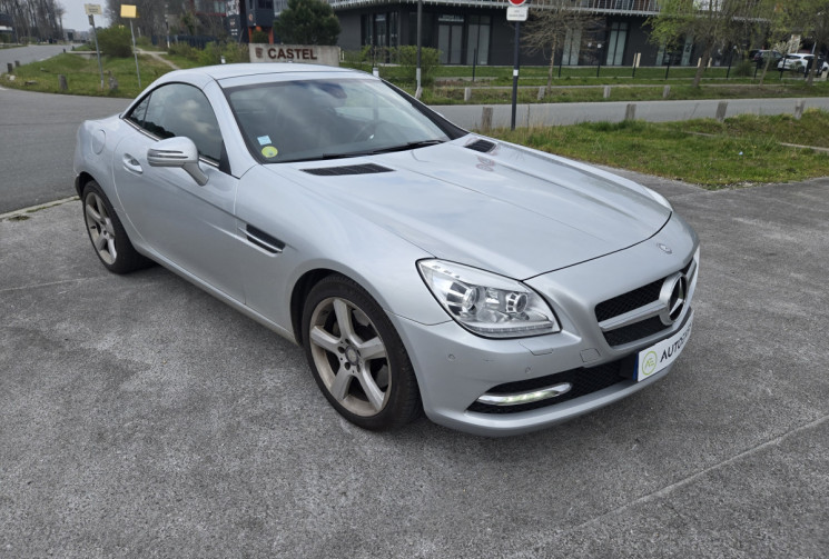 Mercedes SLK 250CDI 2.1 CDi  7G-TRONIC+ 204 cv *carplay * radars AV/AR * Full cuir rouge*           