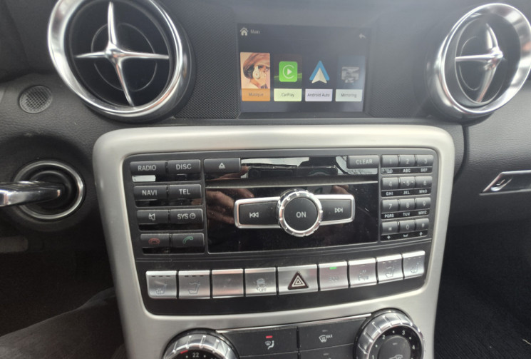 Mercedes SLK 250CDI 2.1 CDi  7G-TRONIC+ 204 cv *carplay * radars AV/AR * Full cuir rouge*           