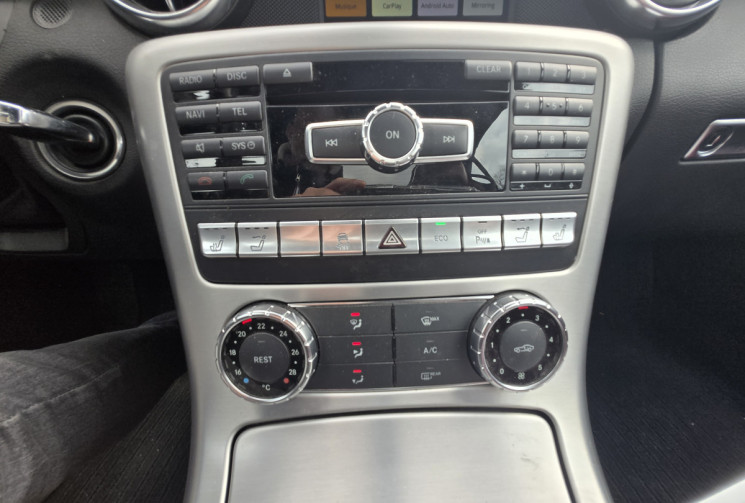 Mercedes SLK 250CDI 2.1 CDi  7G-TRONIC+ 204 cv *carplay * radars AV/AR * Full cuir rouge*           