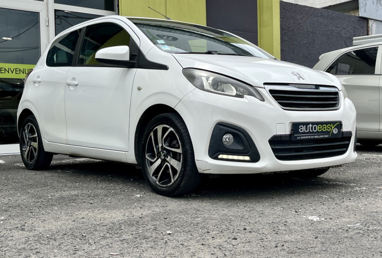 Peugeot 108 1.0 VTi 12V 69 cv ACTIVE / Moteur à chaine issu de l'alliance avec Toyota / 100% fiable